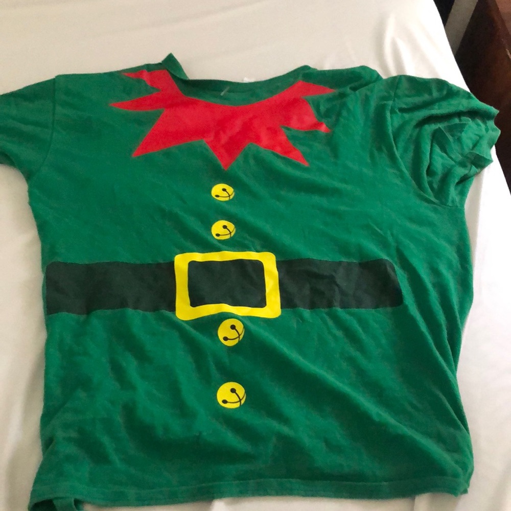 Elf Christmas shirt size S